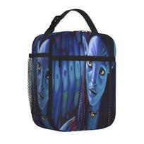 Bestselling Zoe Saldana In Avatar Paul Meijering Retro Compact Lunch Bag Business Travel Meal Insulated Lunch Bag One Size