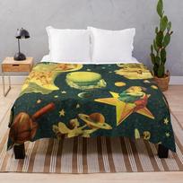 smashing mellon collie star Throw Blanket Extra Large Throw for sofa Picnic Blankets Size: 75*100cm, Weight: 230 GSM
