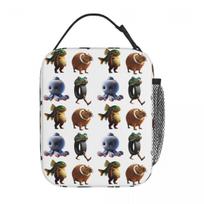 Italian Brainrot Pack Insulated Lunch Bags High Capacity Reusable Thermal Bag Tote Lunch Box College Travel Girl Boy One Size