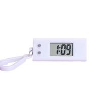 With buckle Electronic Clock Keyring Small Mini LED Digital Clock  Student balta