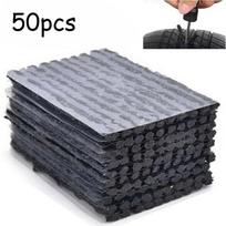 50pcs Tubeless Tire Repair Strips – Rubber Plug Cords for Puncture Fix, Uses for Car Bike Motorcycle Emergency Leak Sealing