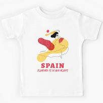 Flamenco is in Our Hearts - Spain Kids T-Shirt 130