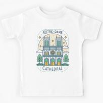 Notre-Dame Cathedral Kids T-Shirt 170