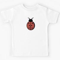 Retro Ladybug Kids T-Shirt 140