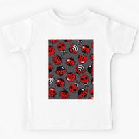 Ladybugs pattern Kids T-Shirt 150