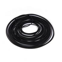 Kvadratinis kasetinis Walkman guminis traukos dirželis Mašinos dirželis Mišrių kasečių įrašymo įrenginių guminis dirželis 50pcs 1mm 40-130mm black