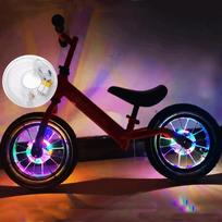 USB Rechargeable Bike LED Spoke Lights Rainproof Bicycle Spoke Light Bike Hub Light  Mountain Bike