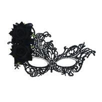 Cosplay Halloween Festival Party Mask Lace Pattern Half-Face Lace Mask Masquerade Mask  Date Event