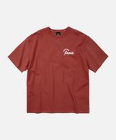 Prism Works Thunder Sauna Logo Tee _ Brick Red Brick Red/L
