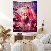 Lady Gaga Born This Way Hanging Bohemian Tapestry Bohemian Wall Tapestries Mandala Kawaii Room Decor 100X70CM