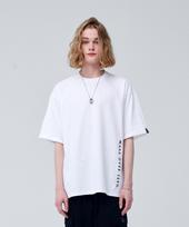 Moz Moz Vertical Logo Oversized T-Shirt_White 1