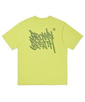 Brown Bless Grass Tag Tee - Lime Lime/M