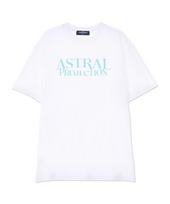 Astral Projection Basic Lettering Supima Cotton Round Neck Short Sleeve T-Shirt_White L