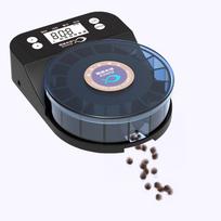 skynuo 60ml Automatic Fish Feeder USB Rechargeable Auto Fish Food Dispenser with Timer LCD Display Fish Feeder