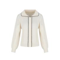 Sup Line Collar Knit (Oyalkc1) Ivory(22)/Fff