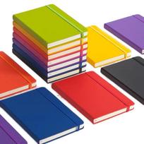 A5 Custom Personalized PU Leather Journal Notebook Hard Cover  Writing Notebooks (Red,160 Pages&145mm X  210mm) raudona