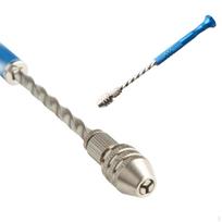 Semi Automatic Spiral Hand Drill Rotary Tool Twist Portable Lightweight Manual