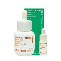 [Innisfree] Vitamin C Green Tea Enzyme Brightening Serum 30ml+7ml