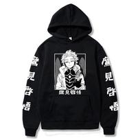 Anime My Hero Academia Hawks Graphic Printed Hooded Men Women Casual Loose Hoodies Manga Pullover Harajuku Male Sweatshirt XS juoda