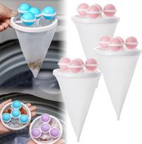 Floating Hair Filter Mesh Removal, 3pcs Pet Hair Lint Catcher, Washing Machine Hair Catcher, Remover for Laundry, Pet Hair Catcher Lint Remover gray