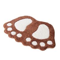 Foot Ya Reljefinis vonios kilimėlis Neslystantis kilimas praustuvėje Vonios šoninis grindų kilimėlis Dušo kambario durų kilimėlis Atminties putplasčio 3D kilimėlis 40cm*60cm