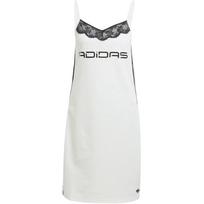 Adidas Originals SS25 Fashion Letter Brand Logo Lace Camisole Dress Women Dresses White JZ6770 S