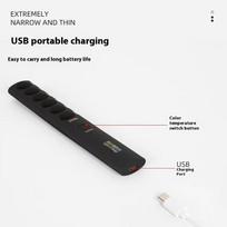 Nešiojama spalvos temperatūros lempa-lazdelė Paprasta profesionali įkraunama USB 2700K–6000K 6 režimai fotografiniam apšvietimui