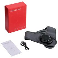 Electric Heating Shoulder Neck Pad Cervical Wrap 5 Gears Thermal Compress Vibration Massager Warm Neck Brace Tool Relax pilka spalva