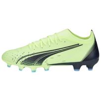 Puma Ultra Match Round Toe Lace-Up AG FG Artificial Grass Natural Grass Soccer Shoes Men Soccer Shoes Black Green 106900-01 40