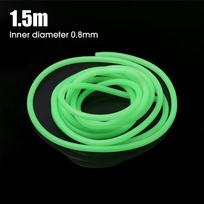 0,8/1/1,5/2 mm Šviečiantis žvejybos žarna Silikoninis Anti Rig vamzdelis Vamzdeliai Rig movos Giliosios žvejybos Pesca Iscas Žvejybos įrankiai