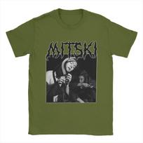 Mitski The Land Is Inhospitable And So Are We T-Shirt Men Humorous Pure Cotton Tees O Neck Short Sleeve T Shirt Summer Tops S armijos žalia spalva