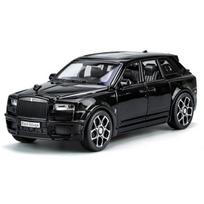 1:32 Rolls Royce visureigis Cullinan lydinio automobilio modelis lieto metalo žaislinis automobilio modelis garso ir šviesos imitacija kolekcija vaikų dovanos gray