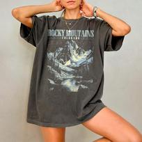Rocky Mountains Shirt, Retro T-Shirt, Colorado Tshirt All size Unisex T-Shirt S