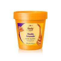 Plum BodyLovin' Vanilla Caramello Body Butter 180gm | Non-Greasy Moisturizer for Soft, Smooth Skin