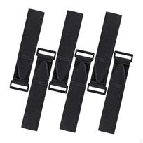 6 Pieces Pant Leg Straps Bike Rack Strap Binding Belt, Fastening Belt for Sleeping Bag, Hoses Mat 3.8cmx35.5cm