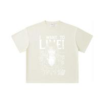 260 GSM Double Yarn 32 Count 100% Cotton One Piece V75 Nico Robin Print Unisex Heavy Cotton T Shirt S abrikosas
