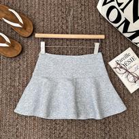Women's Summer Hong Kong Style High-Waisted Slimming Short Skirt Versatile Trendy A-Line Anti-Exposure Pleated Skirt XS