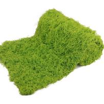 DIY Artificial Grass Rug Lifelike No Watering Fake Moss Lawn Year-round Green Durable Simulation Moss Sheet Living Room 50x50cm šviesiai žalios spalvos