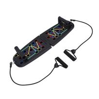 Push Up Board 12 Training Modes Non Slip Foldable Pushup Stand Board Exercise Equipment Black Push Up Board Set with juoda