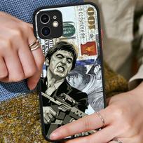 Film Scarface Tony Montana For IPhone Air 16 15 14 Plus 13 12 11 Pro Max Matte Cover Jelly Shockproof Phone Case iphone 16 plus