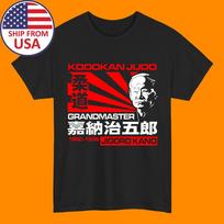 JAPAN GRANDMASTER JUDO JIGORO KANO Men#039;s Black Size S to 5XL Unisex T-Shirt L