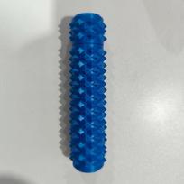 Toys 3D Printed Pain Stim Fidget Rotating Spiky Grippie Sensory Input Anxiety Autism Office Travel Novelty Toy Spike Roller mėlyna