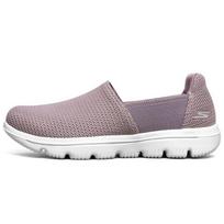 Skechers Go Walk Evolution Ultra Simple Comfortable Mesh Shock Absorbing Lightweight Low Top Casual Shoes Women sneakers Pink 15743-MVE 38
