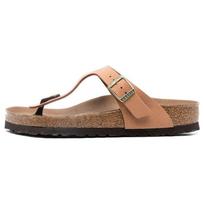 Birkenstock Gizeh Series Fashion Metal Buckle Non-Slip Flip Flops Women Footwear Brown 1025062 42