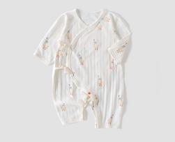 Breathable Cotton Baby Onesie: Summer Butterfly Jumpsuit for Newborns 52 cm