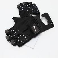 NIKE moteriškos pirštinės sportui, puspirštės dviračių sportui, sunkumų kilnojimui, neslystančios štangų įrangos pratimams N0002556091MD