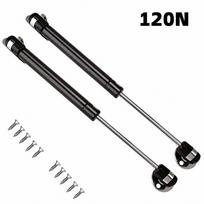1Pair 1.5cm Shaft Diameter Gas Spring Shock Strut Hydraulic Piston Support  for Window Cabinet 1Pair 80N