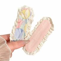 2Pcs Non Slip Grip Hair Stickers Lace Edge Children's Hair Clips  Hair Decoration Accessories B