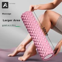 Aoyi Foam Roller Muscle Relaxation Massage Stick Leg Fascia Massage Stick Back Roller Fitness Massager Yoga Colum