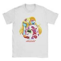 DAFT PUNK and Leiji Matsumoto T-Shirt Summer  Cool T Shirts Men Cotton O Neck Plus Size Tees Short-Sleeve Streetwear T-shirt 4XL